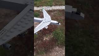 boeing b52 crash near the Fairchild air force base recreated in lego [upl. by Ynaitirb]