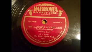 The Caissons Go Rolling Along  The Victroy March Band  Harmonia  1943 [upl. by Rockafellow]