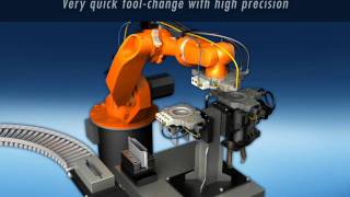 SCHUNK SWSL Robot Tool Changer [upl. by Kudva910]