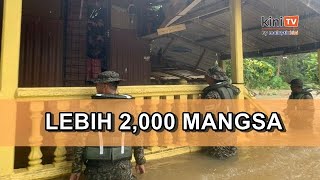 Banjir di Kelantan dan Terengganu makin buruk mangsa terus meningkat [upl. by Ayirp]