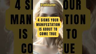 4 Signs Your Manifestation is About to Come True Manifestation fyp LawOfAttractionfyp shorts [upl. by Esina51]