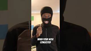 When Your Nose Congested comedy skits funnyreels [upl. by Attener]