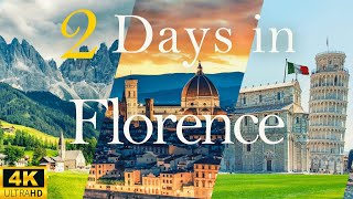 How to Spend 2 Days in FLORENCE Italy  Travel Itinerary [upl. by Tish]