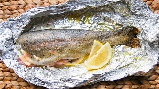 Easy Oven Baked Trout Recipe [upl. by Suellen]