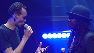 Gaël Faye amp Faada Freddy  Reality Cuts Me Like a Knife Live  Salle Pleyel 2018 [upl. by Kamillah]