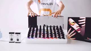 Unboxing For Venalisa Semipermenant Nails Gel Polish 60 Color VIP Kit [upl. by Nord]