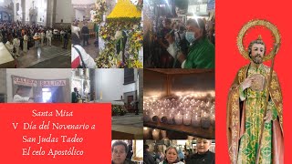 Santa Misa V Día del Novenario a San Judas Tadeo [upl. by Eadrahs]