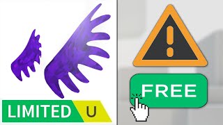 How to get FREE Roblox UGC LIMITEDS ITEMS NOW [upl. by Yesac617]