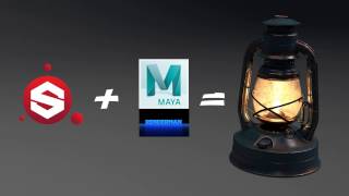 Substance Painter to Renderman for Maya [upl. by Nodnelg209]