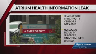 Atrium Health patient information possibly leaked through online portal notice says [upl. by Lore]