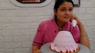 1 एक ही R11 वाली nozzle 3 Doll Cakes ki design बिलकुल new Doll Cake है देखकर बताइए आपलोग बनाये की [upl. by Alolomo]