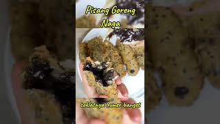 Pisang goreng naga coklat lumer  buatnya gampang dan nikmat banget pisanggorengkekinian shorts [upl. by Aronal]