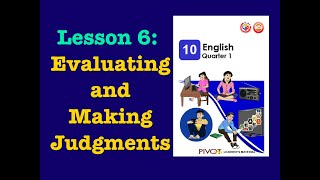 Evaluating and Making Judgments  English 10 [upl. by Eclud]