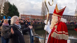 Intocht Sinterklaas Ridderkerk 2022 bij RTVRidderkerk [upl. by Kellsie]