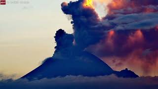 Oct 19 2024 Popocatepetl Eruption Highlights [upl. by Siobhan176]