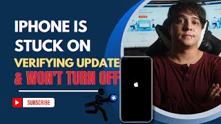 What To Do If iPhone is Stuck on Verifying Update and Wont Turn Off [upl. by Ardnasal]