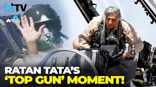 Rewind To 2007 When Ratan Tata Flew An F16 amp F18 Over Bengaluru Skies [upl. by Joktan]