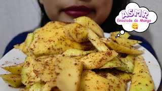 ASMR Comiendo Ensalada de Mango Verde  Asmr en español [upl. by Ysus863]