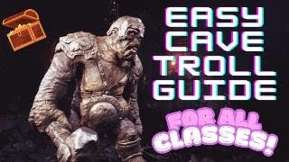 Easiest Cave Troll Guide For All Classes Circle Right  Dark And Darker [upl. by Onofredo]