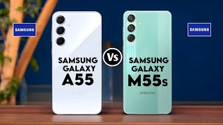 Samsung Galaxy A55 vs Samsung Galaxy M55s [upl. by Thurber789]