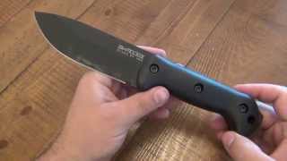 Knife Review  KaBar Becker Campanion quotBK2quot Fixed Blade [upl. by Tehc]