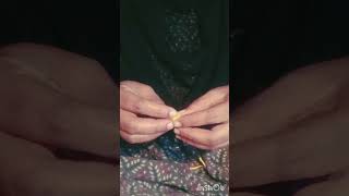 Hand craft yarn frower easy making [upl. by Chemaram]