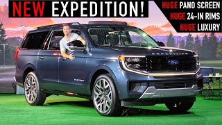 2025 Ford Expedition Platinum  HUGE Luxury amp Tech But Can it BEAT Tahoe Innovative Tailgate [upl. by Plafker358]