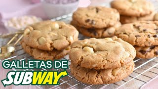 LA RECETA DE GALLETAS TIPO SUBWAY PERFECTAS  AnnasPasteleria [upl. by Johna]