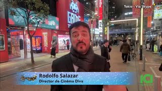 Rodolfo Salazar Director de Cinema Diva desde Tokio Japón [upl. by Macswan]