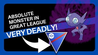 LEGEND GREAT LEAGUE TEAM SHADOW SABLEYE and SHADOW GLIGAR greatleague [upl. by Urina]