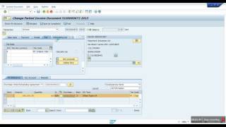 Vendor Invoice Posting With PO amp TDS Manual Deduction in SAP HANA solution [upl. by Yelkrab678]