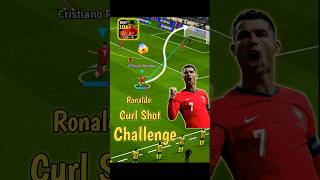 Efootball 2025  CRonaldo vs LMessi Curl ShotChallenge😯 efootball efootball2025 pes shorts [upl. by Eileek]