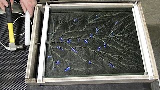 Artist Found a Way to Capture Lightning in Plexiglass [upl. by Nailil]