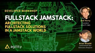 Workshop Fullstack Jamstack Architecting Fullstack Solutions in a Jamstack World [upl. by Pelligrini]