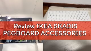 Review IKEA SKADIS PEGBOARD ACCESSORIES [upl. by Janella]