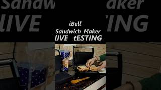 iBell Sandwich Maker Review [upl. by Naloj180]