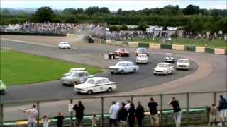 HSCC BYBOX Historic Touring Car Championship Round 10 Croft Circuit 482013 [upl. by Mccreery516]