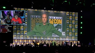 ROBERT DOWNEY JR as DOCTOR DOOM SDCC 2024 Live Reaction [upl. by Kessel]