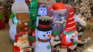 2023 Boscov’s Christmas Store Display A lot of decorations and Blow Ups christmas2023 🎅🏻🎁 [upl. by Eniaral]