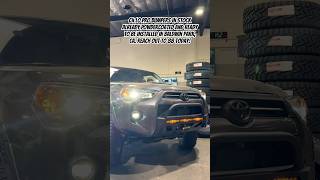 Toyota 4Runner C4 Lo Pro Bumper Warn Winch amp Baja Design S8 Light Bar 88rotorsoffroad [upl. by Caplan]