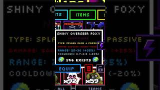 Evolving My Shiny Vengeance Galleon Foxy Five Nights TD fivenightstd fnaftd fntd [upl. by Finah1]