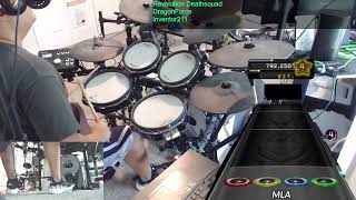 Revolution Deathsquad by DragonForce  Pro Drums 99 5 [upl. by Fulviah]