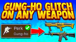 How to get GUNGHO on ANY Weapon in Warzone  Easy Glitch TutorialGuide NEW [upl. by Cogswell]