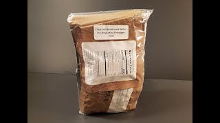 2020 CCAR 24 Hour Ration of the Future Prototype Review MRE Tasting Test [upl. by Eanej]