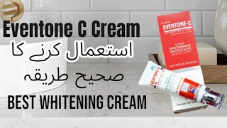 Eventone C cream  Honest Review  whitening cream [upl. by Aronal]