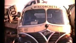 Vintage Foden Split Screen S20 Mixer Film in 1972 [upl. by Nemaj629]