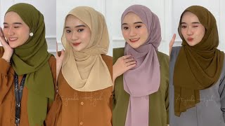 Everyday Shawl Tutorial । New Hijab Style 2024 । Simple And Easy Hijab Style । [upl. by Dranreb]