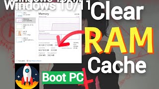 How to Clear RAM Cache in Windows 1011 Speed Up Your PC 2024 [upl. by Enael402]