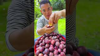 fruits farmer enjoy shorts new nature fruits garden vegetables foryou shortvideo [upl. by Yrahk104]