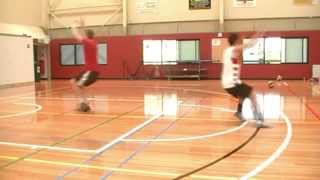 Defensive Footwork Drill  Basketball [upl. by Lavoie938]